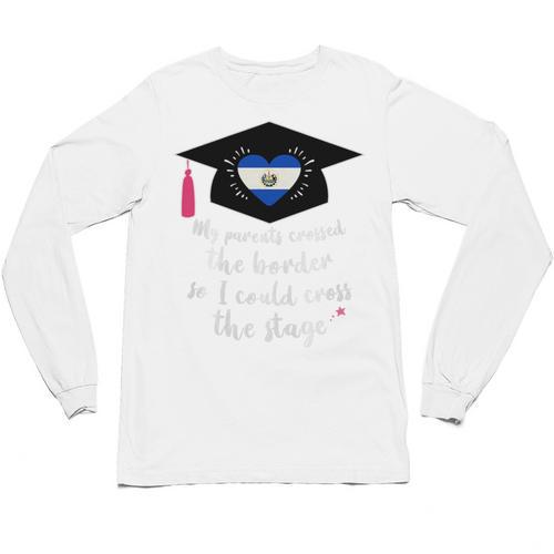 El Salvador Pride Graduation 2019 Tshirt Premium Tri-Blend Unisex Long Sleeve T-Shirt - Best Gift Smart