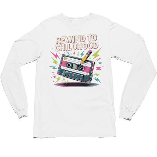 Elder Millennials Embracing 90s Rewind Nostalgia Vibes Premium Unisex Long Sleeve T-Shirt - Figerry