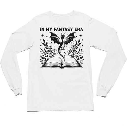 In My Fantasy Era Book Lover Tee Premium Tri-Blend Unisex Long Sleeve T-Shirt - Bookorys AU