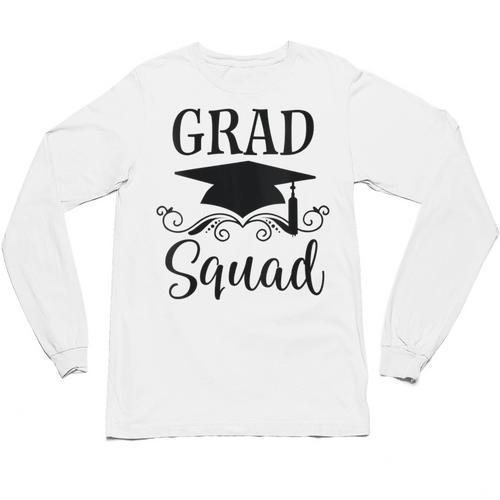 Graduation Grad Squad Unisex Long Sleeve T-Shirt - Best Gift Smart