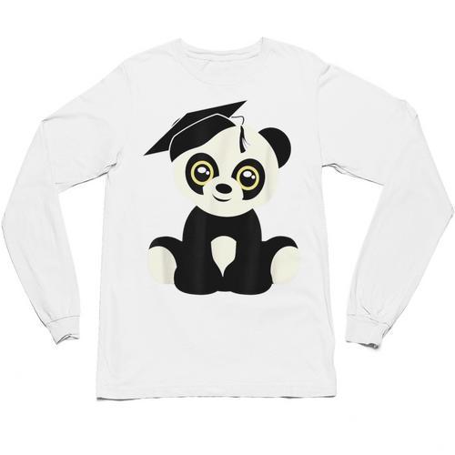 Graduation Panda Bear 2017 Graduate Graduation T-Sh Unisex Long Sleeve T-Shirt - Best Gift Smart