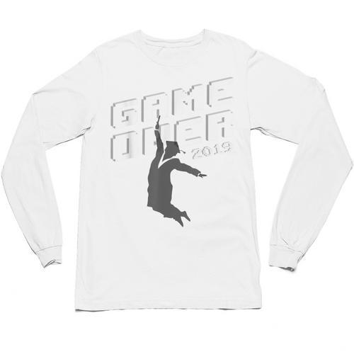 Graduation Shirt Senior Gamer T-Shirt 2019 Grad Gift Unisex Long Sleeve T-Shirt - Best Gift Smart