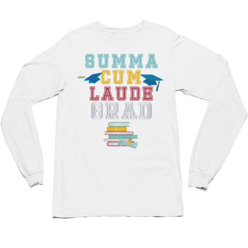 Graduation Summa Cum Laude College Honors Unisex Long Sleeve T-Shirt - Best Gift Smart