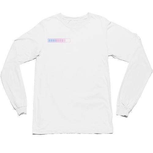 Hold On Let Me Overthink This Loading Anxiety Introvert Fun Unisex Long Sleeve T-Shirt - Raresse