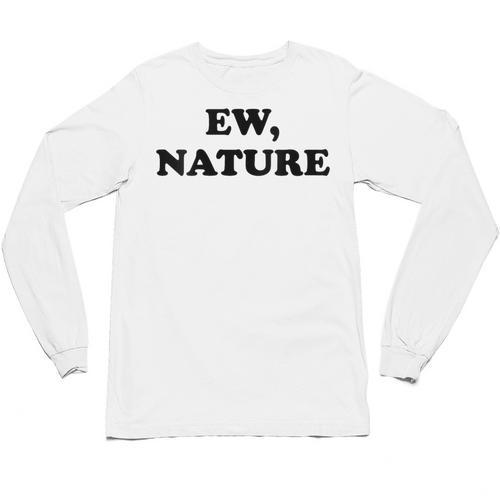 Homebody Indoorsy Introvert Ew Nature Unisex Long Sleeve T-Shirt - Raresse