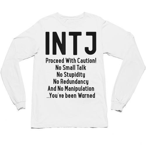 INTJ Rules Architect Personality Type Introvert Unisex Long Sleeve T-Shirt - Raresse