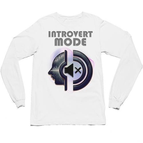 Introvert Mode Finding Inner Peace In Silence Unisex Long Sleeve T-Shirt - Raresse