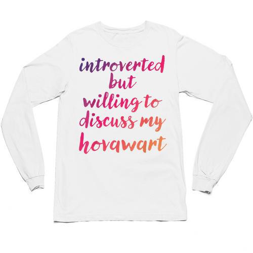 Introverted Willing To Discuss Hovawart Introvert Unisex Long Sleeve T-Shirt - Raresse