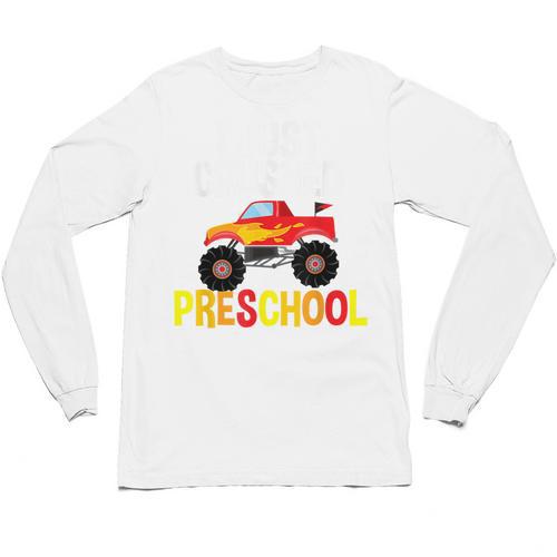 I Just Crushed Preschool Monster Graduation Pre-K Shirt Unisex Long Sleeve T-Shirt - Best Gift Smart