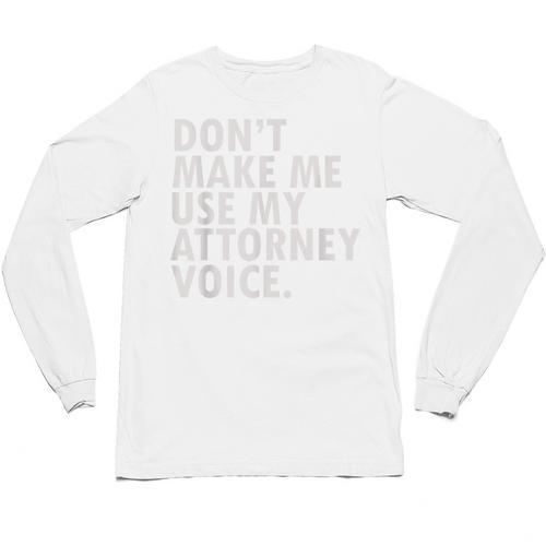Lawyer Law School Graduation Shirt Attorney T-Shirt Unisex Long Sleeve T-Shirt - Best Gift Smart