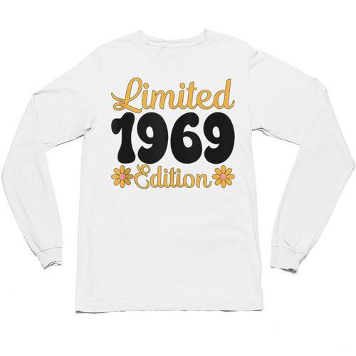 Limited 1969 Edition Retro Nostalgia Art Unisex Long Sleeve T-Shirt - Figerry