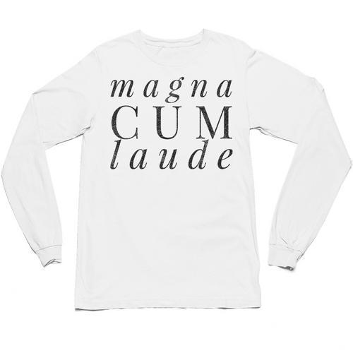 Magna Cum Laude Graduation Honors T Shirt Unisex Long Sleeve T-Shirt - Best Gift Smart