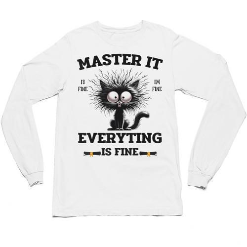 Masters Mastered It Graduate Master Degree Graduation Unisex Long Sleeve T-Shirt - Best Gift Smart