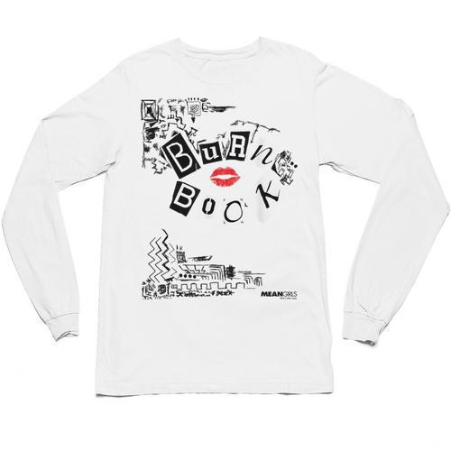 Mean Girls Burn Book Cover Art Unisex Long Sleeve T-Shirt - Bookorys