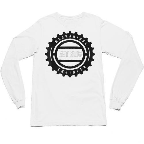 Mechanical Engineers 2018 Tshirt Gears Graduation Tee Unisex Long Sleeve T-Shirt - Best Gift Smart