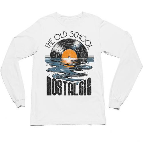 Music Old School Nostalgia Record Premium Tri-Blend Unisex Long Sleeve T-Shirt - Figerry