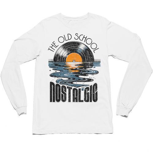 Music Old School Nostalgia Record Unisex Long Sleeve T-Shirt - Figerry