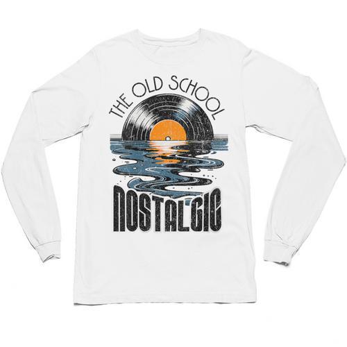 Music Old School Nostalgia Record Unisex Long Sleeve T-Shirt - Figerry