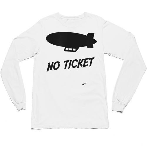 No Ticket Jones 80's Nostalgia Unisex Long Sleeve T-Shirt - Figerry