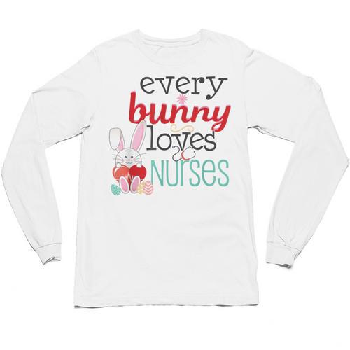 Nurse LPN RN CNA Easter Graduation Nursing 2021 Unisex Long Sleeve T-Shirt - Best Gift Smart