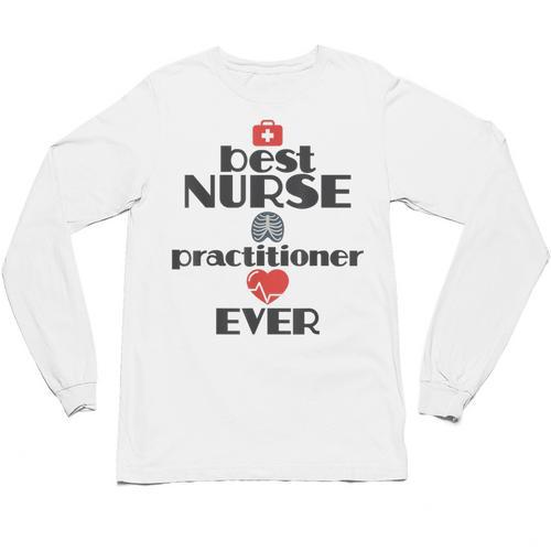 Nurse Practitioner Graduation FNP MSN Nurses Week Unisex Long Sleeve T-Shirt - Best Gift Smart