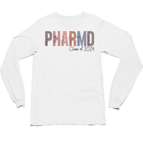 Pharmacist Graduation PharmD Class Of 2024 Pharmacy Grad Unisex Long Sleeve T-Shirt - Best Gift Smart