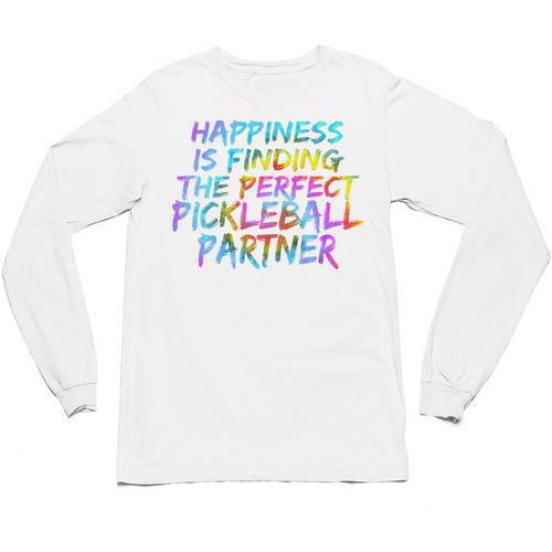 Pickleball Saying Introvert Pickleball Game Partner Unisex Long Sleeve T-Shirt - Raresse