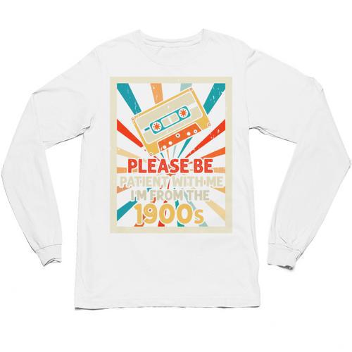 Please Be Patient With Me I'm From The 1900s Cool Dad Premium Tri-Blend Unisex Long Sleeve T-Shirt - Figerry