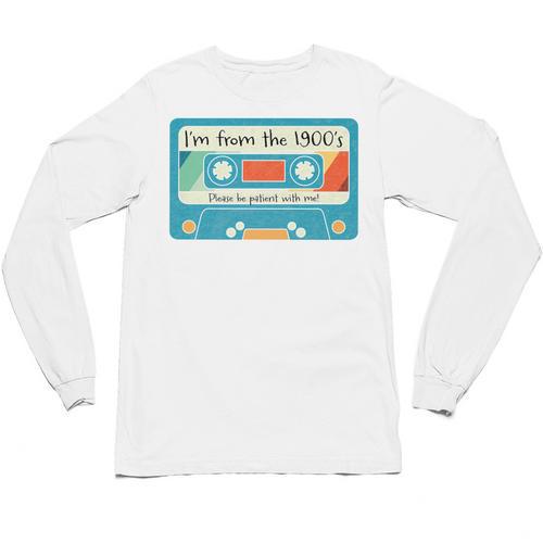 Please Be Patient With Me I'm From The 1900s Dad Premium Unisex Long Sleeve T-Shirt - Figerry