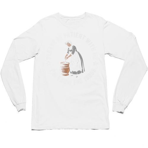 Please Be Patient With Me I'm From The 1900s Ladies Women Premium Unisex Long Sleeve T-Shirt - Figerry