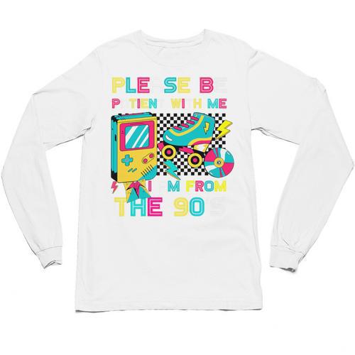 Please Be Patient With Me I'm From The 1900s Vintage 1900s Premium Unisex Long Sleeve T-Shirt - Figerry
