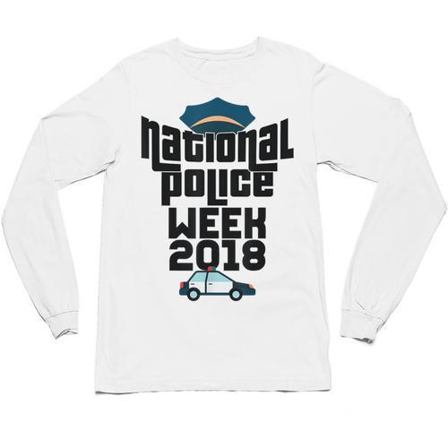 Police Officer National Week T-Shirt Graduation 2018 Unisex Long Sleeve T-Shirt - Best Gift Smart