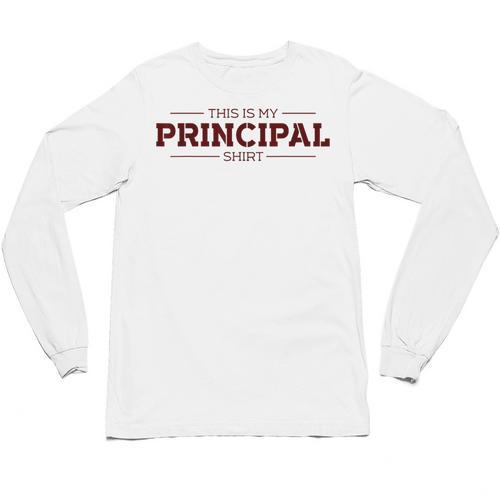 This Is My Principal Shirt Graduation T-Shirt Unisex Long Sleeve T-Shirt - Best Gift Smart