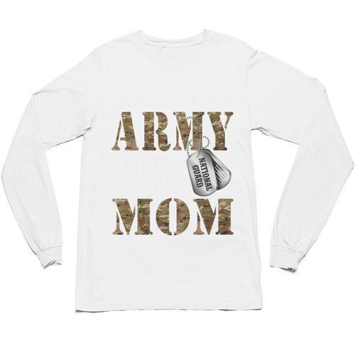 Proud Army National Guard Mom National Guard Graduation Unisex Long Sleeve T-Shirt - Best Gift Smart