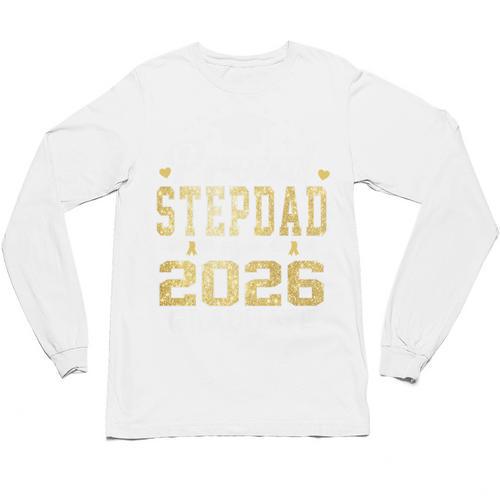 Proud Stepdad Of A 2026 Graduate Class Of Graduation Premium Tri-Blend Unisex Long Sleeve T-Shirt - Best Gift Smart