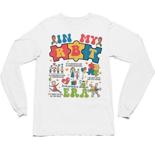 In My Rbt Era Registered Behavior Technician Aba Graduation Unisex Long Sleeve T-Shirt - Best Gift Smart