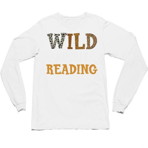 Reading Lover Apparel Wild About Reading Reading Books Unisex Long Sleeve T-Shirt - Bookorys UK