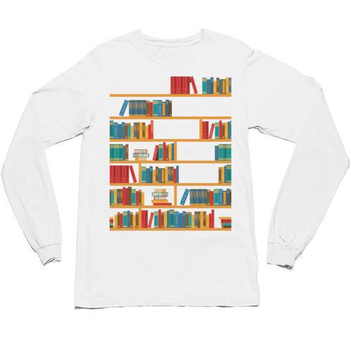 Reading Shirt There Is No Such Thing As Too Many Books Unisex Long Sleeve T-Shirt - Bookorys UK