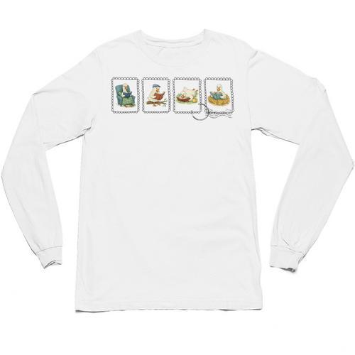 Reading Silly Goose Teacher Bookish Librarian Book Lover Unisex Long Sleeve T-Shirt - Bookorys CA