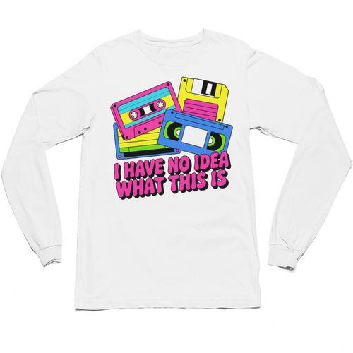 Retro Cassette Vintage 80s Nostalgia Unisex Long Sleeve T-Shirt - Figerry