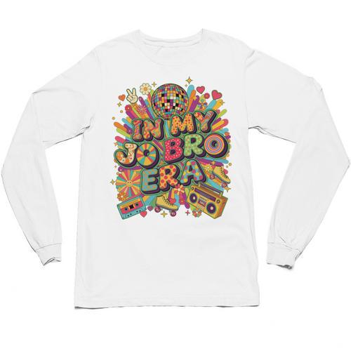 Retro Nostalgia Era Disco Groovy 80s 90s Vintage Aesthetic Unisex Long Sleeve T-Shirt - Figerry