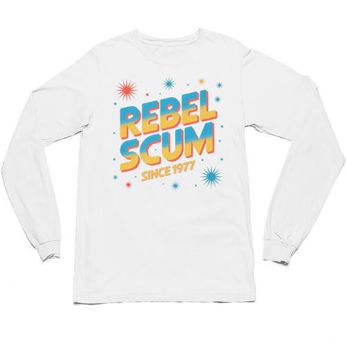 Retro Sci Fi Star Rebel 1977 Space Vintage Nerd Nostalgia Premium Unisex Long Sleeve T-Shirt - Figerry