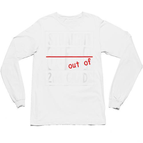 Second Grade Graduation Shirt Straight Outta 2nd Grade Unisex Long Sleeve T-Shirt - Best Gift Smart
