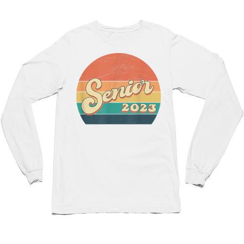 Senior 2023 Graduation My Last First Day Of Class Of 2023 Unisex Long Sleeve T-Shirt - Best Gift Smart