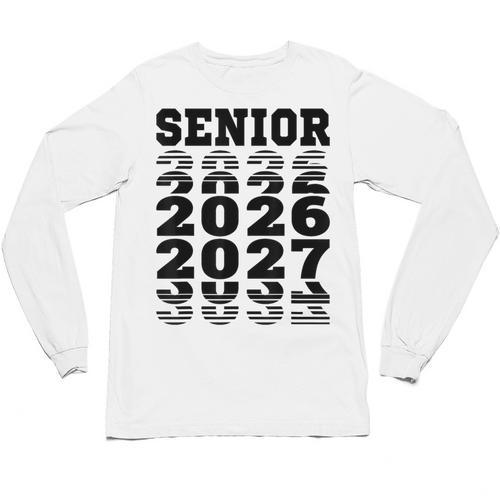 Senior 2026 2027 Class Of Graduation Unisex Long Sleeve T-Shirt - Best Gift Smart