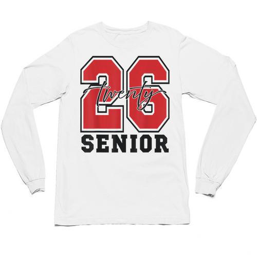 Senior 2026 Class Of 2026 School Graduation 2026 Merch Unisex Long Sleeve T-Shirt - Best Gift Smart