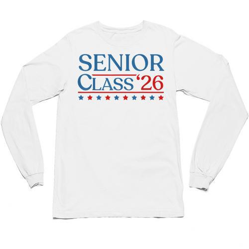 Senior 2026 Class Of 2026 Seniors Graduation 2026 USA Unisex Long Sleeve T-Shirt - Best Gift Smart