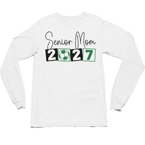 Senior 2027 Soccer Mom Final Season Class Of 2027 Graduation Unisex Long Sleeve T-Shirt - Best Gift Smart