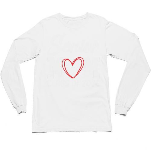 Senior Mom Class Of 2026 Graduation Premium Tri-Blend Unisex Long Sleeve T-Shirt - Best Gift Smart