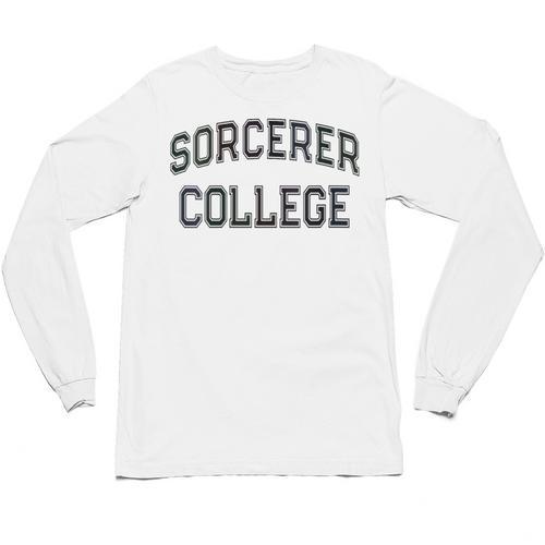Silly Don'T Call Me SORCERER COLLEGE Introvert Sarcastic Unisex Long Sleeve T-Shirt - Raresse